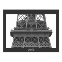 Paris: Eiffelturm Postkarten