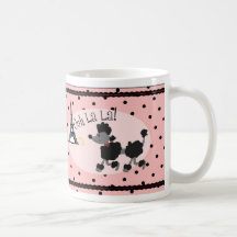 Paris-Pudel-Becher Teehaferl