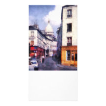 Paris-Straße Personalisierte Photo Karte