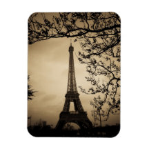 Paris Vinyl Magnete
