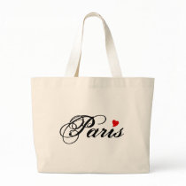 Paris with red heart taschen