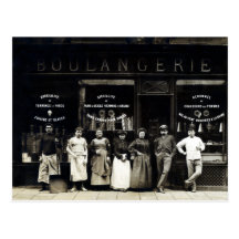 Pariser Bäckerei 1900 Postkarten