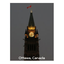 Parlaments-Gebäude Ottawa - Postkarte