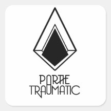 Partie traumatischer Logo-Aufkleber #2