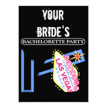 PARTY DAS BAHELORETTE IHRER BRAUT INDIVIDUELLE EINLADUNGSKARTE