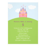 Party Einladung Prinzessin-Castle Birthday