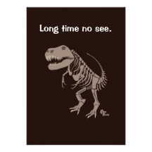 Party Einladung T Rex