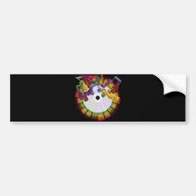 Party-Hintergrund Auto Sticker