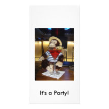 Party laden ein foto grußkarte