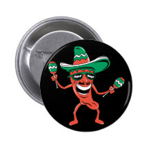 Party mögen einen Pfeffer Anstecknadelbutton