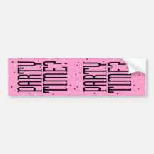 Party-Zeit? Autosticker