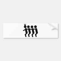 Partyzug Autosticker