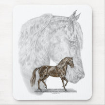 Paso Fino Pferdekunst Mousepad