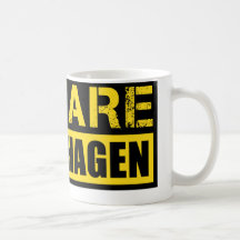 Passen Sie Kopenhagen auf Kaffee Tasse