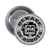 Passen Sie vom Roboter-Knopf auf Button