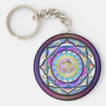 Pastell kann Mandala-Schlüsselkette überraschen Schlüsselband