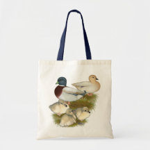 Pastellanruf-Enten-Familie Taschen