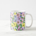 PastellBlumen - Becher Teetasse
