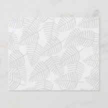 Pastellgrau-Blätter Flyerdesign