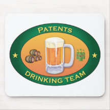 Patente, die Team trinken Mauspad