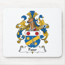 Pater-Familienwappen Mauspads