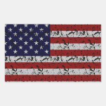 Patriotische Amerikaner USA-Flagge von Vereinigten Stickers