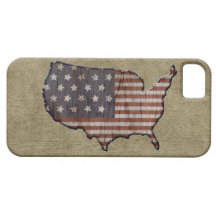 Patriotischer Staat-Leinwandflagge iphone 5 Fall iPhone 5 Hüllen