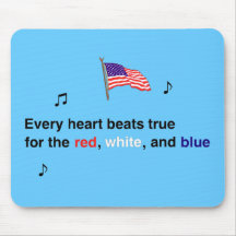 Patriotisches Mousepad