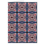 Patriotisches US Flagge-Kaleidoskop Karte