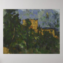 Paul Cézanne - Château Noir Plakate