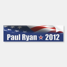 Paul Ryan für Präsidenten Auto Aufkleber