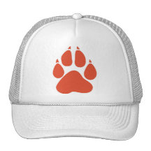 Pawprint Hut 2 Trucker Caps