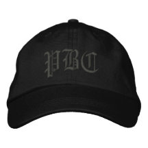 PBC gestickter Hut Bestickte Kappe