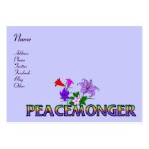 Peacemonger Visitenkarte