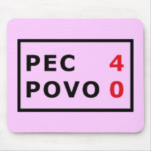 PEC - 4 Povo - 0 Mousepads