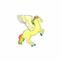 Pegasus-Schlüsselring Photo Figur