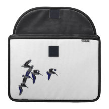 Pelikan-Rickshaw-Klappen-Hülse Sleeves Für MacBooks