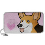 Pembroke-Walisercorgi-Liebe iPod Speaker
