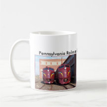 Pennsylvania-Eisenbahn E-8a, s (JTFS) 5809 und 571 Tee Tassen