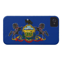 Pennsylvania-Staats-Flagge Case-Mate iPhone 4 Hülle