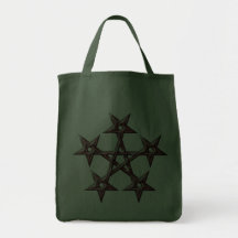 Pentagramme Tragetasche