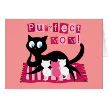 Perfekte Mamma Grußkarte