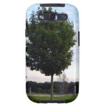 Perfekter einziger grüner Baum gegen blauen Himmel Etui Fürs Samsung Galaxy S3