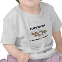 Perfektionismus Ingrained in meiner DNS (Gene) T-shirts