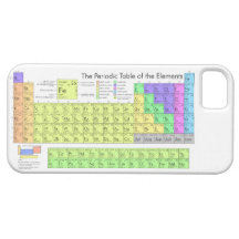 Periodensystem der Elemente iPhone 5 Hüllen