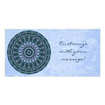 Permascope Mandala-Foto-Karte Fotogrußkarten