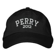 PERRY 2012 BESTICKTE BASEBALLKAPPEN