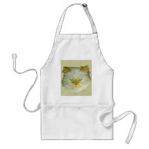 Persische Katze Schürze