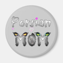 Persische Katzen-Mamma-Geschenke Kühlschrankmagnet