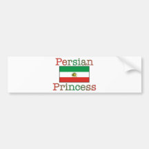 Persische Prinzessin Flag Autosticker